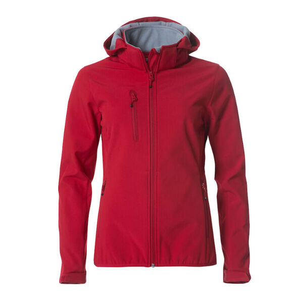 VESTE BASIC HOODY SOFTSHELL FEMME A CAPUCHE 280G REF 0200917