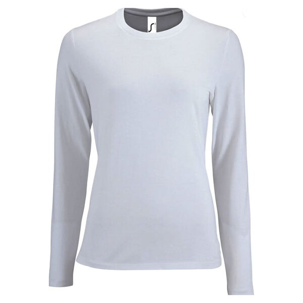 T.SHIRT FEMME ML IMPERIAL LSL 100% COTON REF.02075