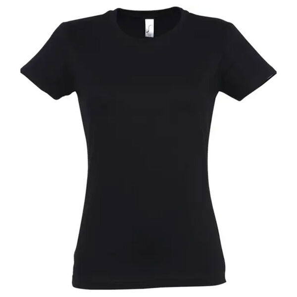 T.SHIRT FEMME  190 GR COL ROND IMPERIAL REF 11502