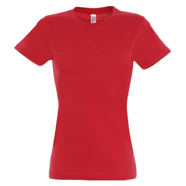 T.SHIRT FEMME  190 GR COL ROND IMPERIAL REF 11502