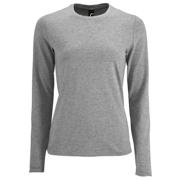 T.SHIRT FEMME ML IMPERIAL LSL 100% COTON REF.02075