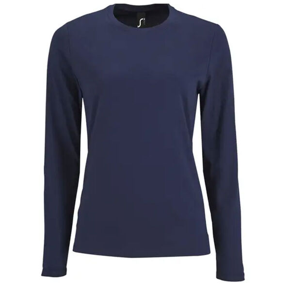 T.SHIRT FEMME ML IMPERIAL LSL 100% COTON REF.02075