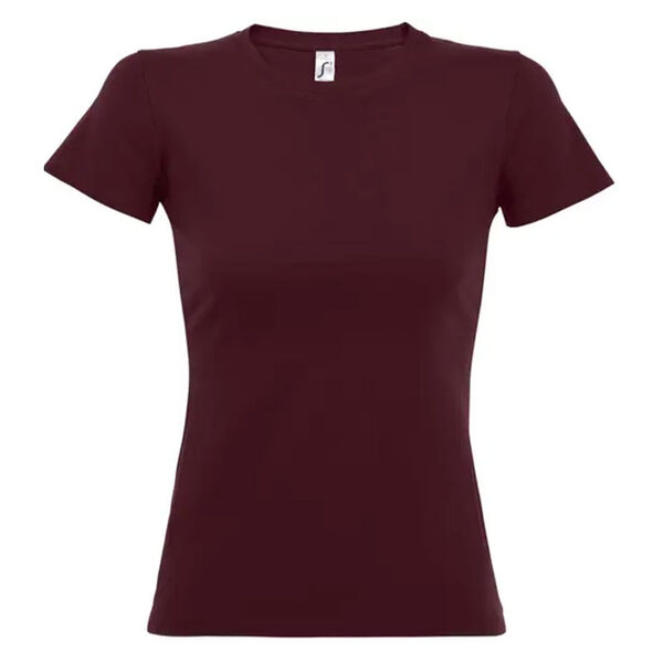 T.SHIRT FEMME  190 GR COL ROND IMPERIAL REF 11502