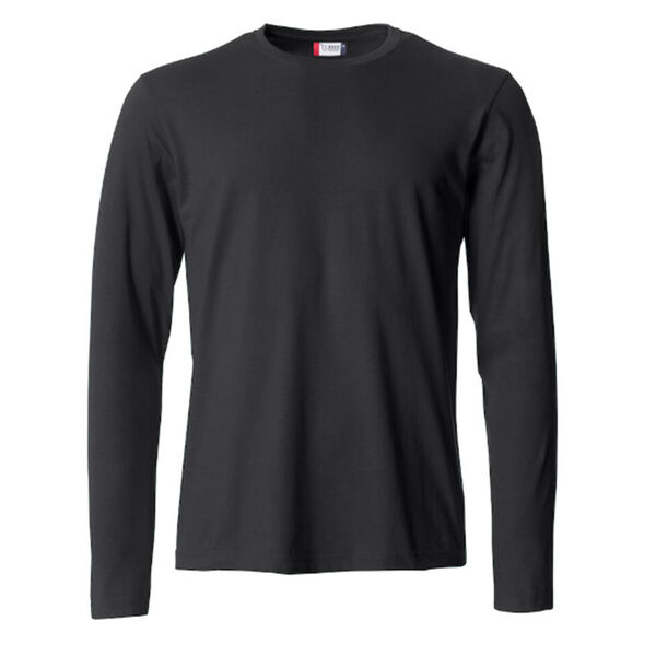 T SHIRT ML 100% COTON PEIGNE COL ROND REF.029033