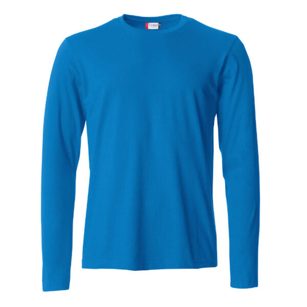 T SHIRT ML 100% COTON PEIGNE COL ROND REF.029033