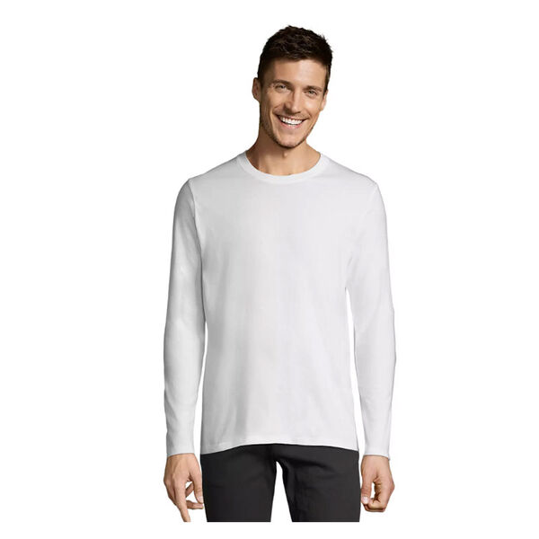 T.SHIRT HOMME ML IMPERIAL LSL 100% COTON 190 GR - REF.02074
