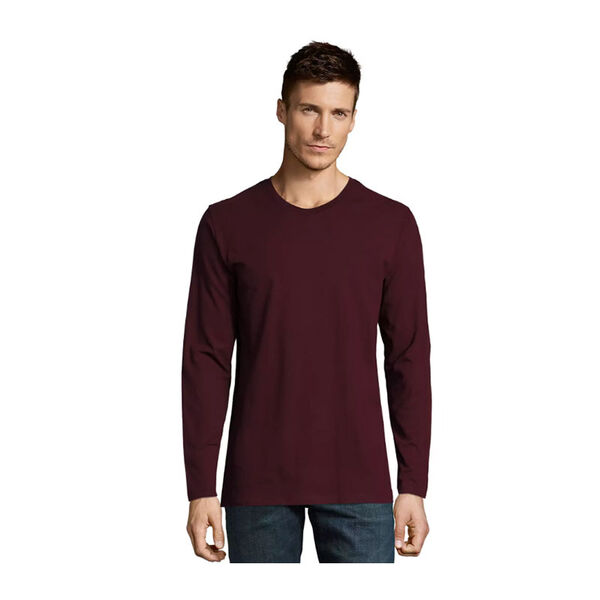T.SHIRT HOMME ML IMPERIAL LSL 100% COTON 190 GR - REF.02074