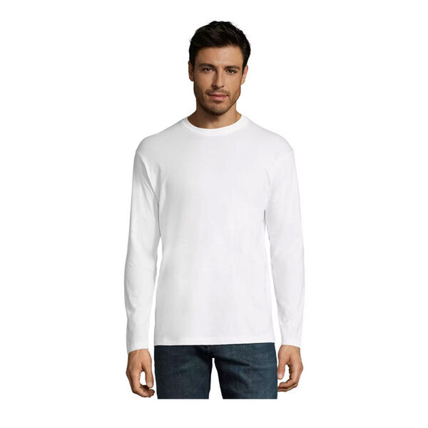 T.SHIRT HOMME ML 150 GR COL ROND MONARCH REF 11420