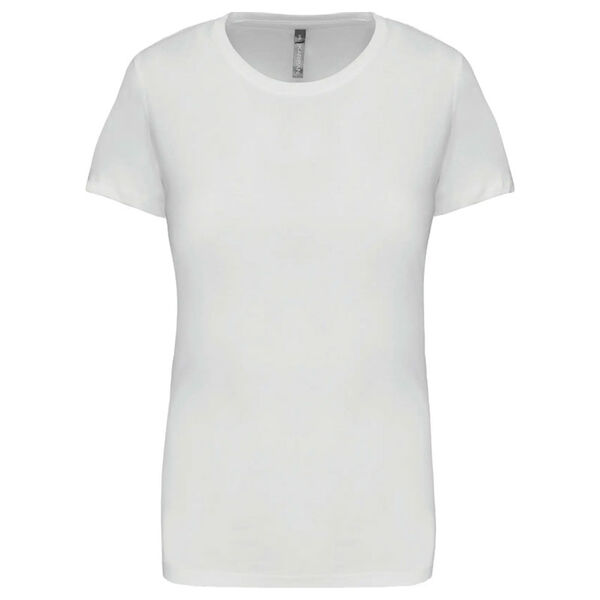 T SHIRT FEM.KARIBAN AJUSTE MC COL BATEAU 100% COTON R&eacute;f.K384