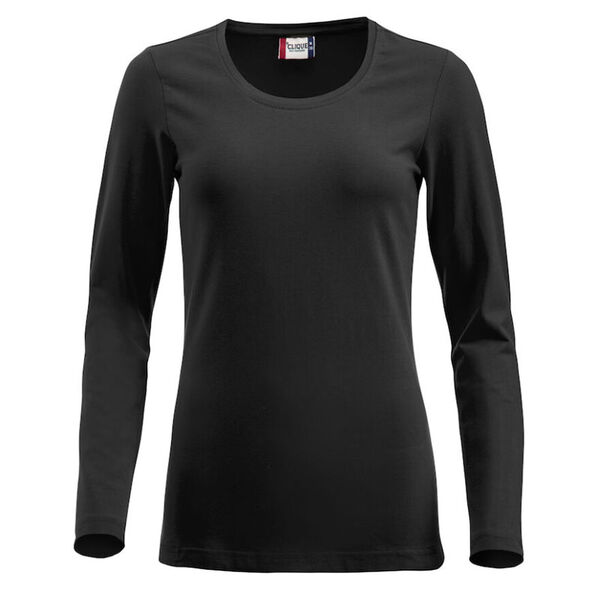 T SHIRT FEMME CAROLINA COL ROND ML 170GR COTON/ELASTH REF.029319