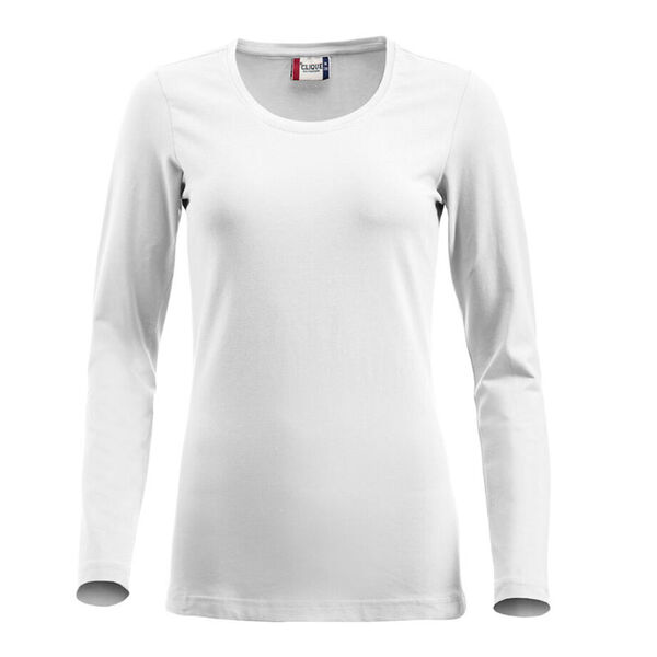 T SHIRT FEMME CAROLINA COL ROND ML 170GR COTON/ELASTH REF.029319