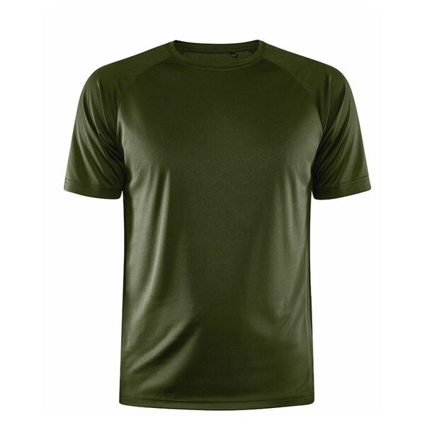 T SHIRT COL ROND HOMME CRAFT 100% POLYESTER RECYCLE REF.1909878