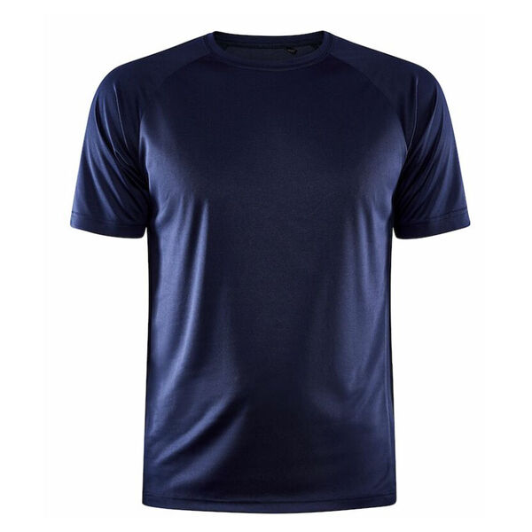 T SHIRT COL ROND HOMME CRAFT 100% POLYESTER RECYCLE REF.1909878