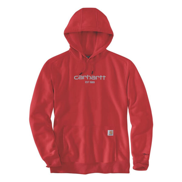 SWEAT-SHIRT A CAPUCHE GRAPHIQUE L&Eacute;GER AVEC LOGO 60/40 CP REF.105569/106655