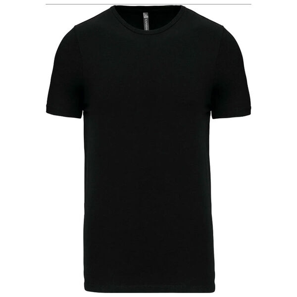 T SHIRT COL ROND MANCHES COURTES HOMME 160GR COT/ELAS - REF.K3012