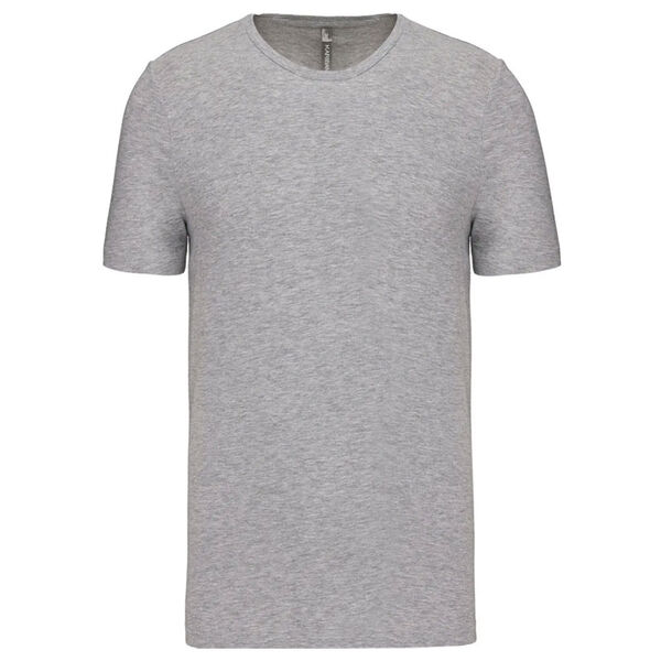 T SHIRT COL ROND MANCHES COURTES HOMME 160GR COT/ELAS - REF.K3012