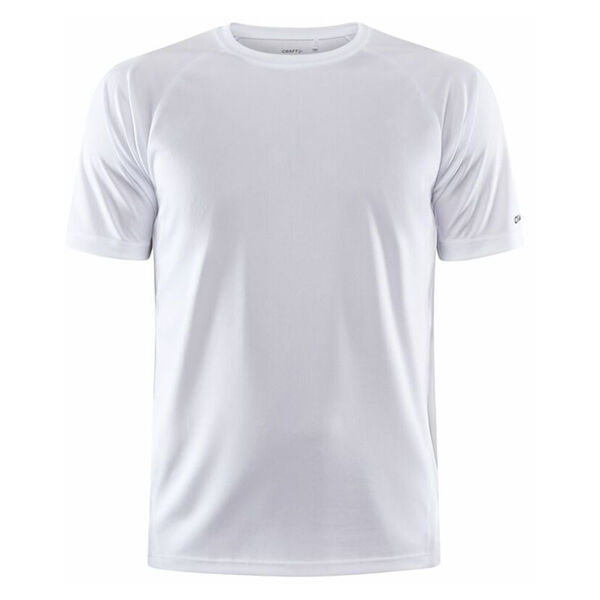 T SHIRT COL ROND HOMME CRAFT 100% POLYESTER RECYCLE REF.1909878