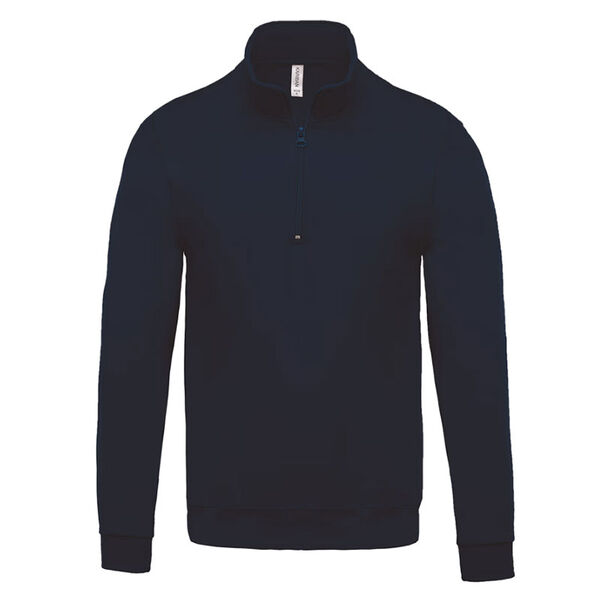 SWEAT SHIRT COL ZIPPE  280G CP 80/20  K478