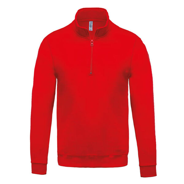 SWEAT SHIRT COL ZIPPE  280G CP 80/20  K478