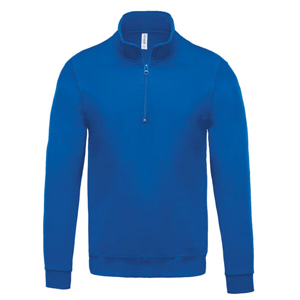 SWEAT SHIRT COL ZIPPE  280G CP 80/20  K478