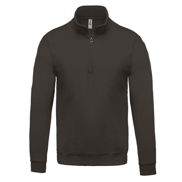 SWEAT SHIRT COL ZIPPE  280G CP 80/20  K478