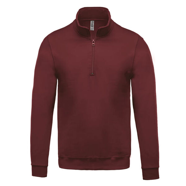 SWEAT SHIRT COL ZIPPE  280G CP 80/20  K478
