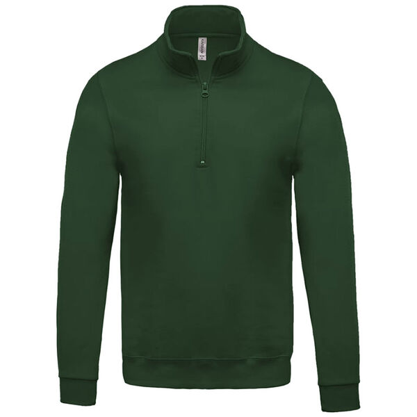 SWEAT SHIRT COL ZIPPE  280G CP 80/20  K478