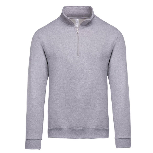 SWEAT SHIRT COL ZIPPE  280G CP 80/20  K478