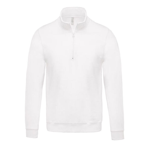 SWEAT SHIRT COL ZIPPE  280G CP 80/20  K478