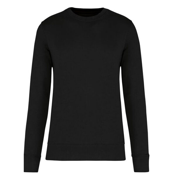 SWEAT COL ROND HOMME 85%COTON BIO 15% POLYESTER RECYCLE REF.K4025