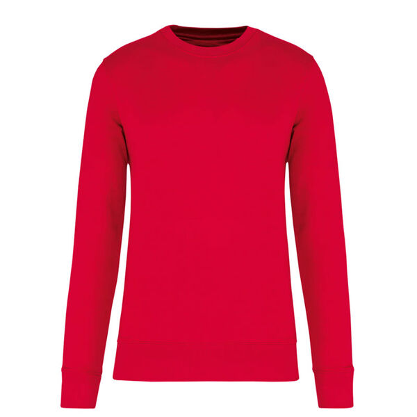 SWEAT COL ROND HOMME 85%COTON BIO 15% POLYESTER RECYCLE REF.K4025