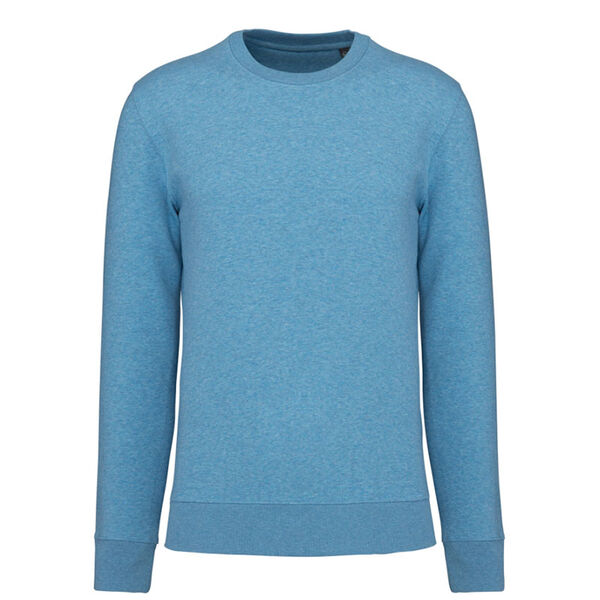 SWEAT COL ROND HOMME 85%COTON BIO 15% POLYESTER RECYCLE REF.K4025