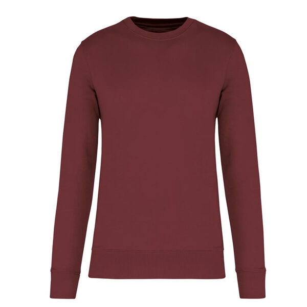 SWEAT COL ROND HOMME 85%COTON BIO 15% POLYESTER RECYCLE REF.K4025