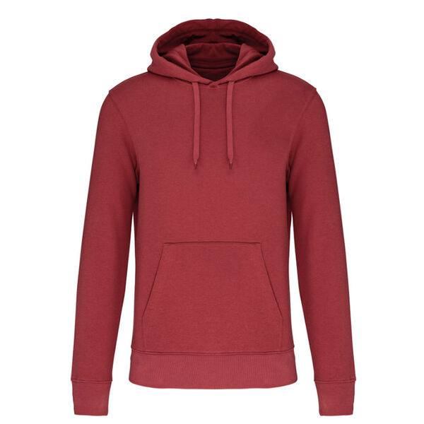 SWEAT A CAPUCHE HOMME 85%COTON BIO 15% POLYESTER RECYCLE REF.K4027