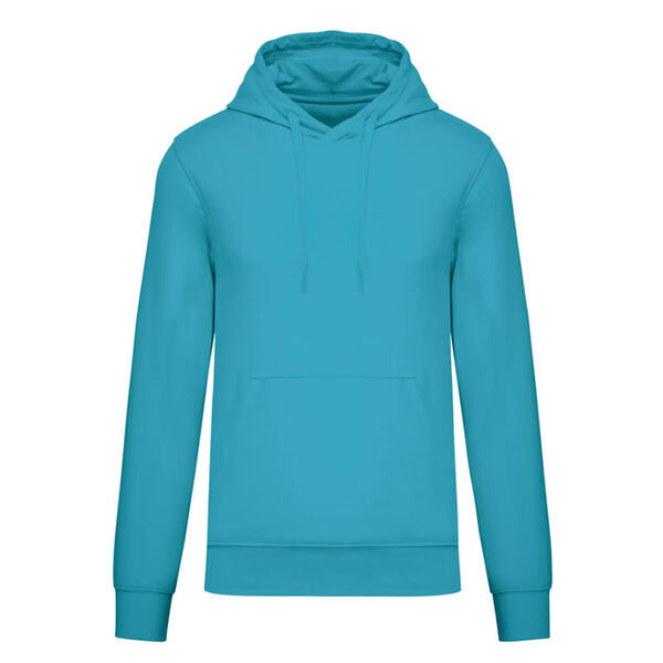 SWEAT A CAPUCHE HOMME 85%COTON BIO 15% POLYESTER RECYCLE REF.K4027