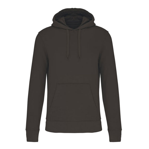 SWEAT A CAPUCHE HOMME 85%COTON BIO 15% POLYESTER RECYCLE REF.K4027