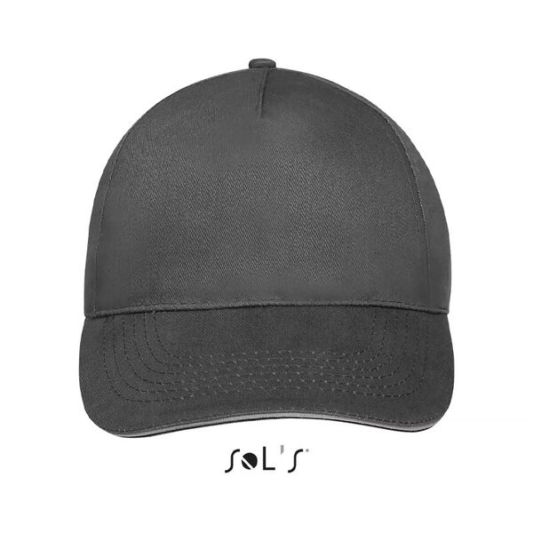CASQUETTE 5 PANNEAUX SUNNY 100% COTON 180GR REF 88110