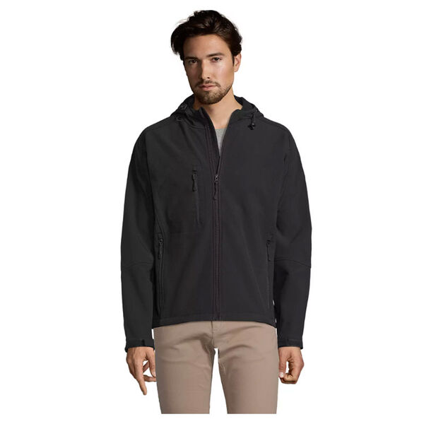 SOFTSHELL REPLAY HOMME   A CAPUCHE REF.46602