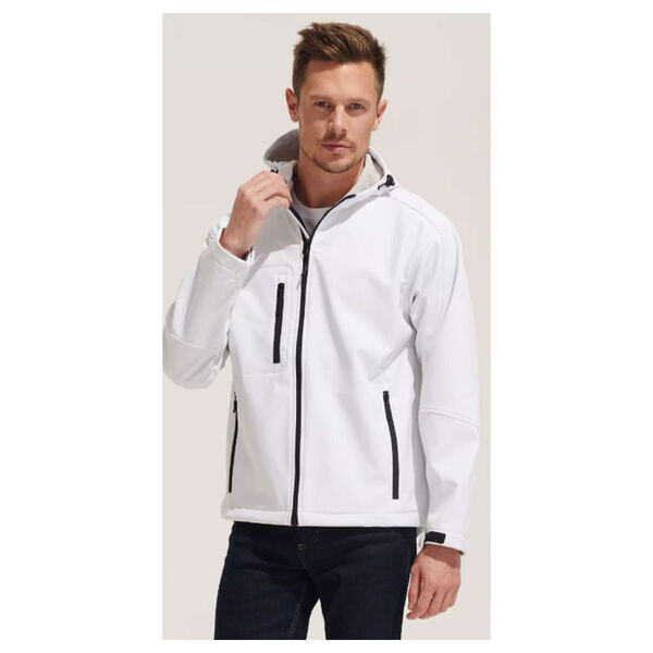 SOFTSHELL REPLAY HOMME   A CAPUCHE REF.46602