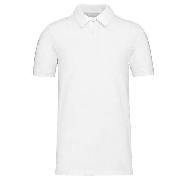 POLO PIQUE MANCHES COURTES 100% COTON BIO180 REF.K2025