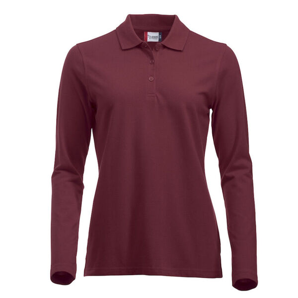 POLO FEMME MARION ML MAILLE PIQUEE COTON 200g R&eacute;f.028247