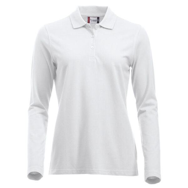 POLO FEMME MARION ML MAILLE PIQUEE COTON 200g R&eacute;f.028247