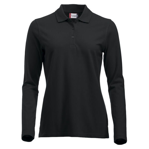 POLO FEMME MARION ML MAILLE PIQUEE COTON 200g R&eacute;f.028247