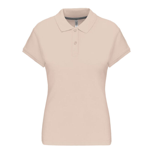 POLO FEMME KARIBAN 100% COTON MC 220g R&eacute;f. K242
