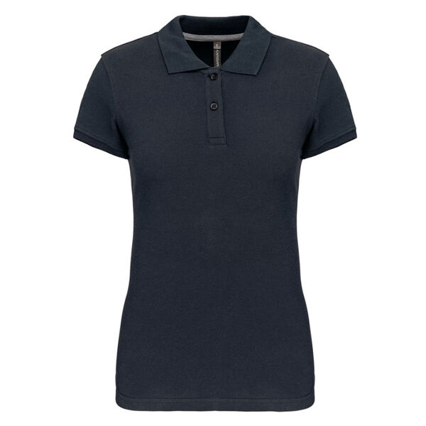 POLO FEMME KARIBAN 100% COTON MC 220g R&eacute;f. K242