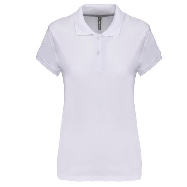 POLO FEMME KARIBAN 100% COTON MC 220g R&eacute;f. K242