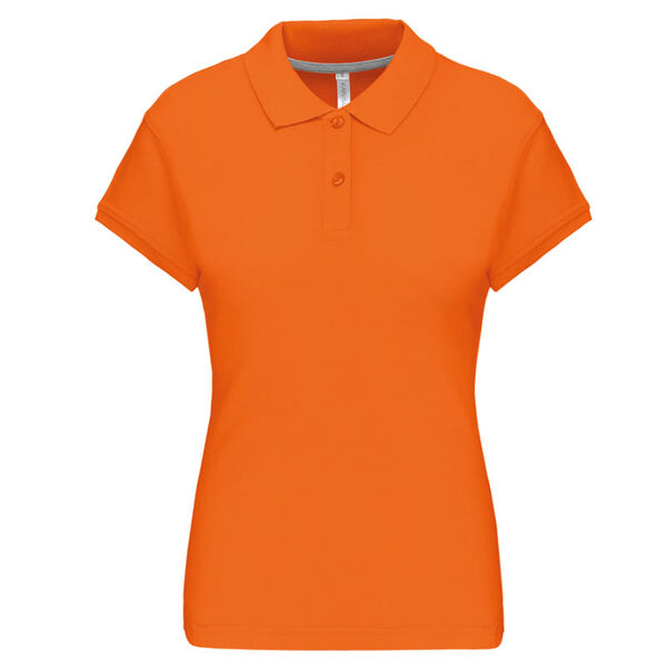 POLO FEMME KARIBAN 100% COTON MC 220g R&eacute;f. K242