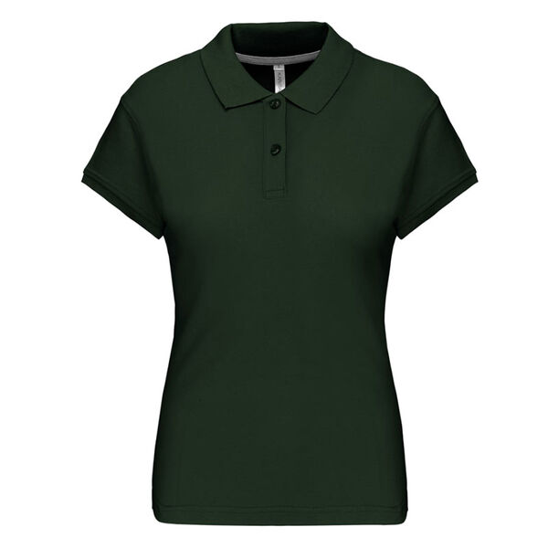 POLO FEMME KARIBAN 100% COTON MC 220g R&eacute;f. K242