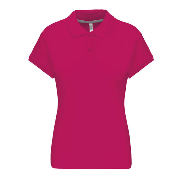 POLO FEMME KARIBAN 100% COTON MC 220g R&eacute;f. K242