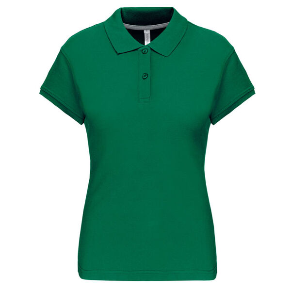 POLO FEMME KARIBAN 100% COTON MC 220g R&eacute;f. K242